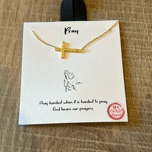 Gold Cross Necklace